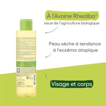ADERMA EXOMEGA CONTROL GEL MOUSSANT EMOLLIENT VISAGE CORPS 200 ML