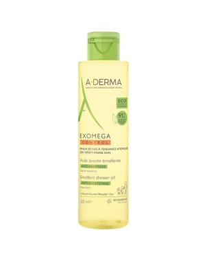 ADERMA EXOMEGA CONTROL GEL MOUSSANT EMOLLIENT VISAGE CORPS 200 ML