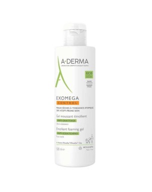 ADERMA EXOMEGA CONTROL GEL MOUSSANT EMOLLIENT ANTI GRATTAGE 500 ML
