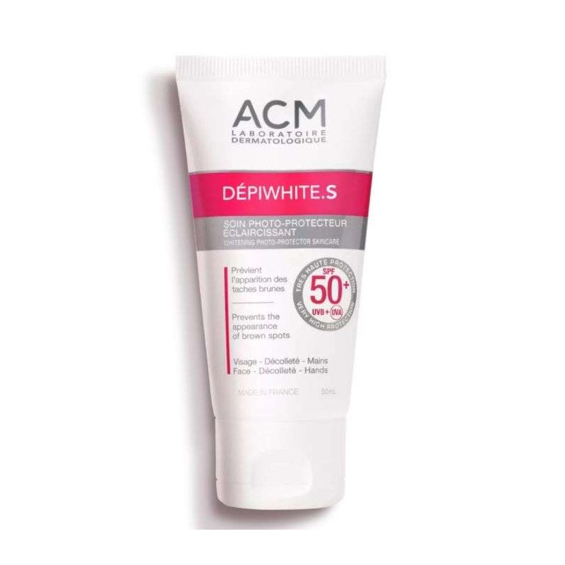 ACM DEPIWHITE S SOIN PHOTO PROTECTEUR ECLAIRCISSANT SPF50 50 ML