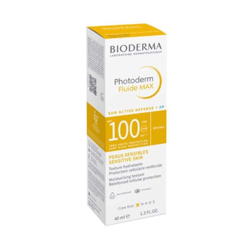 BIODERMA PHOTODERM MAX FLUIDE SPF 100 INVISIBLE 40 ML