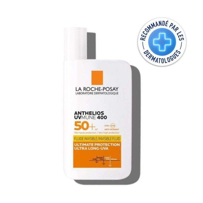 LA ROCHE POSAY ANTHELIOS UVMUNE 400 CREME HYDRATANTE SPF 50+ INVISIBLE 50 ML